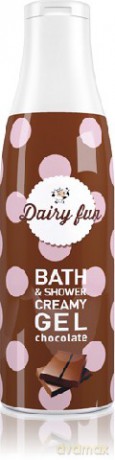 Dairy Fun Kremowy żel pod prysznic i do kąpieli Czekolada 400 ml