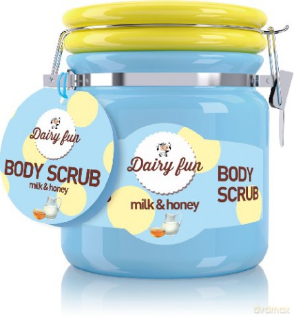 Dairy Fun Peeling do ciała Mleko & Miód 300 g