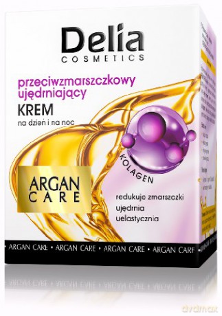 Delia Argan Care Krem przeciwzmarszczkowy ujędrniający na dzień i noc 50 ml