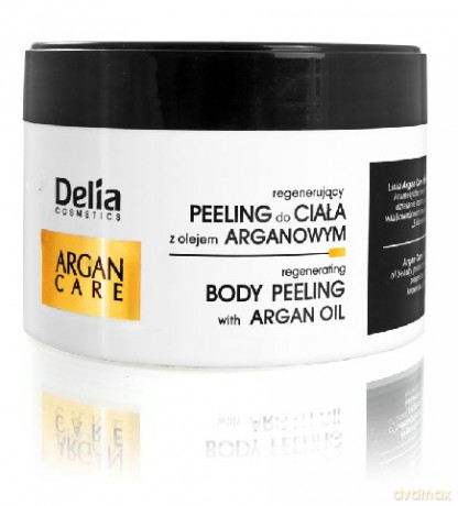 Delia Argan Care Peeling do ciała regenerujący z olejkiem arganowym 250 g