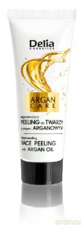 Delia Argan Care Peeling do twarzy regenerujący z olejkiem arganowym 60 ml