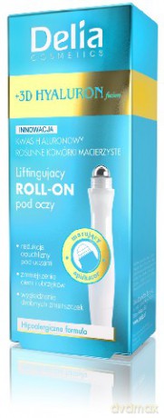 Delia Cosmetics 3D Hyaluron Fusion Roll-on pod oczy liftingujący