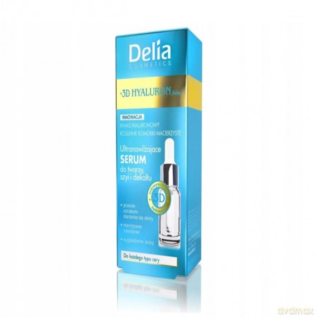 Delia Cosmetics 3D Hyaluron Fusion Serum z kwasem hialuronowym