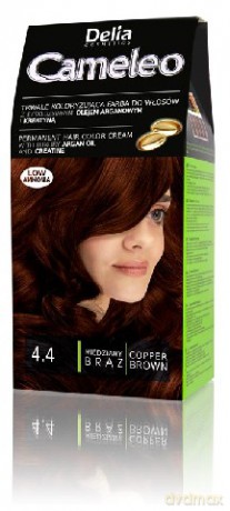 Delia Cosmetics Cameleo Farba nr 4.4 Miedziany Brąz