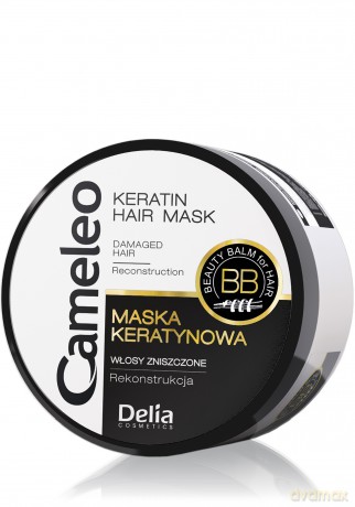 Delia Cosmetics Cameleo Maska keratynowa do włosów zniszczonych 200 ml
