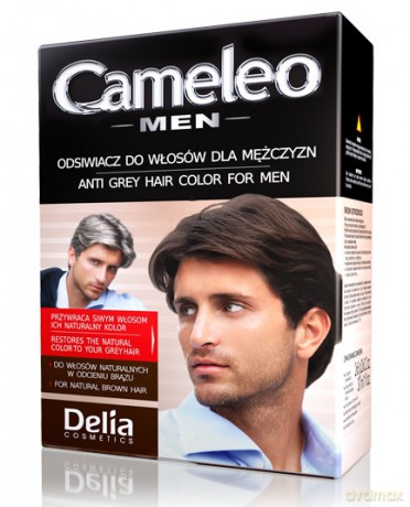 Delia Cosmetics Cameleo Odsiwiacz dla mężczyzn do włosów naturalnych i brązowych