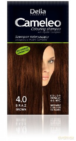 Delia Cosmetics Cameleo Szampon koloryzujący 4.0 brąz