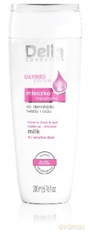 Delia Cosmetics Dermo System Mleczko micelarne do demakijażu 200 ml
