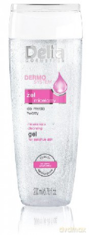 Delia Cosmetics Dermo System Żel micelarny do mycia twarzy 200 ml