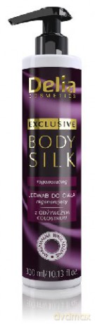 Delia Cosmetics Exclusive Body Silk Jedwab do ciała regenerujący 300 ml