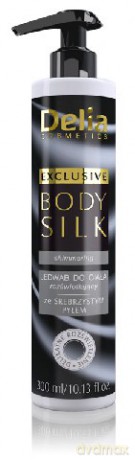 Delia Cosmetics Exclusive Body Silk Jedwab do ciała rozświetlający 300 ml