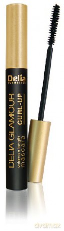 Delia Cosmetics Glamour Tusz do rzęs 3 w 1 pogrubiająco-wydłużająco-podkrecający