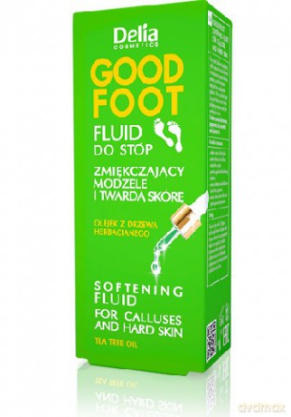 Delia Cosmetics Good Foot Fluid do stóp zmiękczający modzele i twardą skórę 10 ml