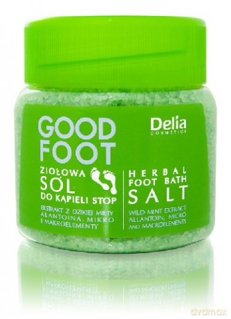 Delia Cosmetics Good Foot Ziołowa sól do kąpieli 100 ml