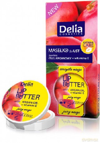 Delia Cosmetics Lip Butter Masełko do ust Soczyste Mango 2.5 g