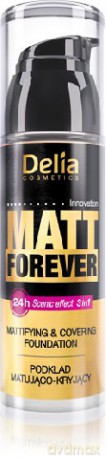 Delia Cosmetics Matt Forever Podkład matująco-kryjący 3 w 1 nr 43 35 ml