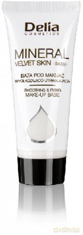 Delia Cosmetics Mineral Velvet Skin Baza pod makijaż w tubce 35 ml