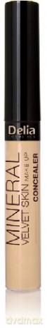 Delia Cosmetics Mineral Velvet Skin Korektor z pacynką nr 02