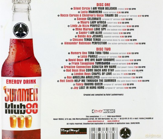 Klub80 Summer Klub vol.3 [2CD]
