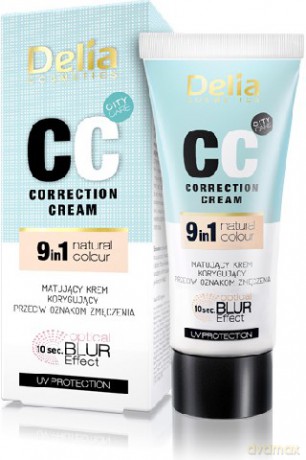 Delia Cosmetics Optical Blur Effect Krem CC 9 w 1 30 ml