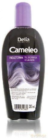Delia Cosmetics Pielęgnacja i koloryzacja włosów Płukanka do włosów fioletowa 200 ml