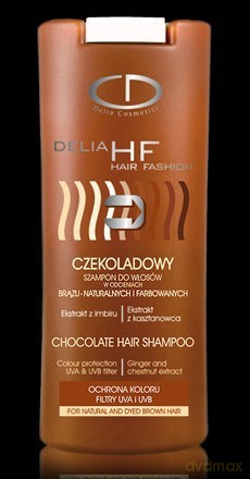 Delia Cosmetics Pielęgnacja i koloryzacja włosów Szampon do włosów czekoladowy