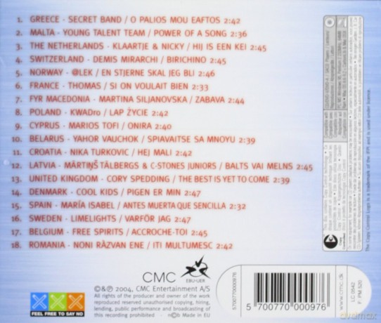 Various Artists: Junior Eurovision Song Contest [CD]