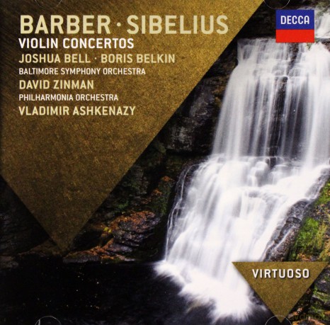 Joshua Bell: Barber, Sibelius Violin Concertos (Virtuoso) [CD]