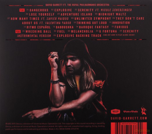 David Garrett: Explosive (Deluxe) [2CD]