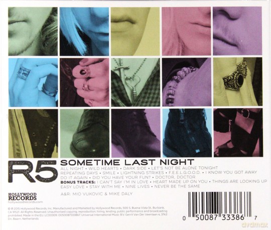 R5: Sometime Last Night [CD]