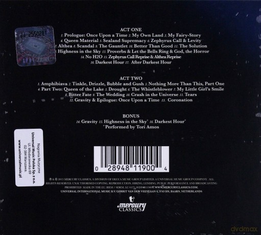 Tori Amos: The Light Princess [2CD]