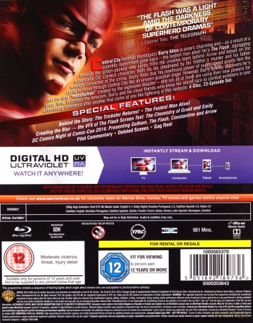 The Flash - Season 1 [4xBlu-Ray]