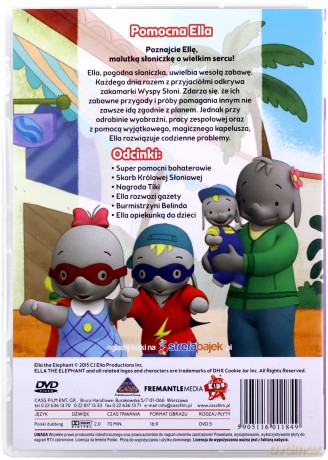 Przygody Słoniczki Elli: Pomocna Ella [DVD]
