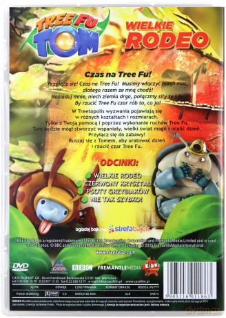 Tree Fu Tom: Wielkie Rodeo [DVD]