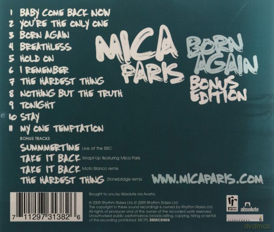 Mica Paris: Born Again [CD]
