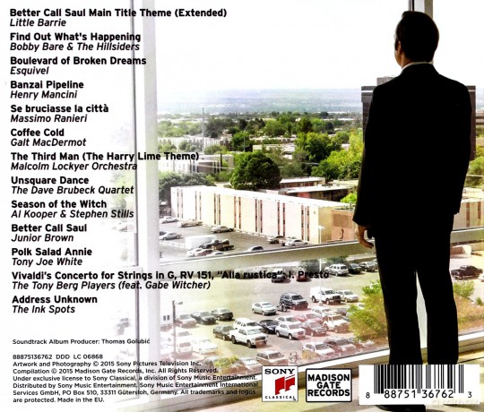 Better Call Saul soundtrack [CD]