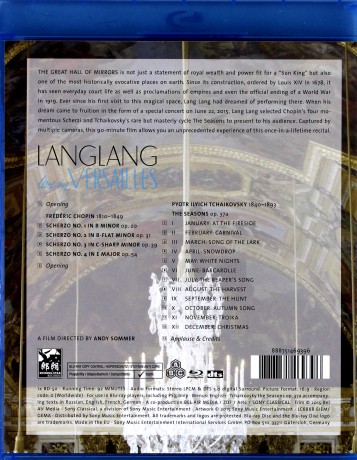 Lang Lang: Lang Lang in Versailles [Blu-Ray]