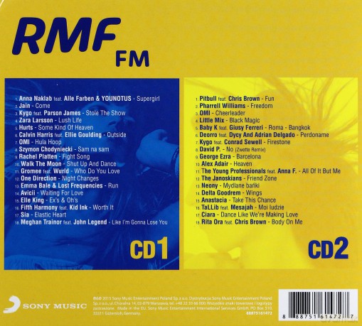 RMF FM Najlepsza Muzyka 2015 [2CD]