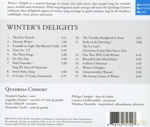 Quadriga Consort: Winter's Delights - Early Christmas Music and Carols from the British Isles [CD]