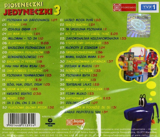 Pioseneczki Jedyneczki 3 [CD]