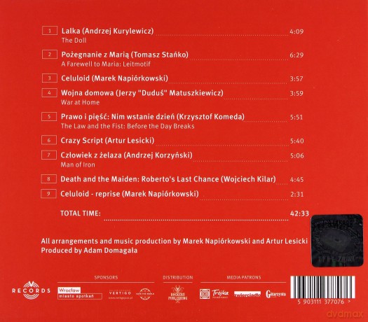 Marek Napiórkowski & Artur Lesicki: Celuloid  [CD]