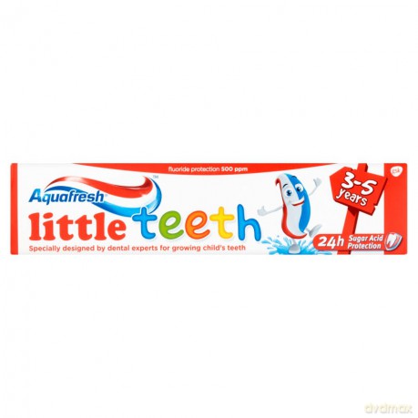 GSK Aquafresh Little Teeth Pasta dla dzieci 3-5 lat 50 ml