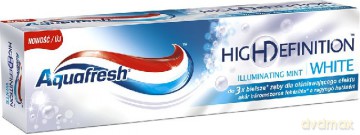 GSK Aquafresh Pasta HD Illuminating Mint 75 ml 9 + 3