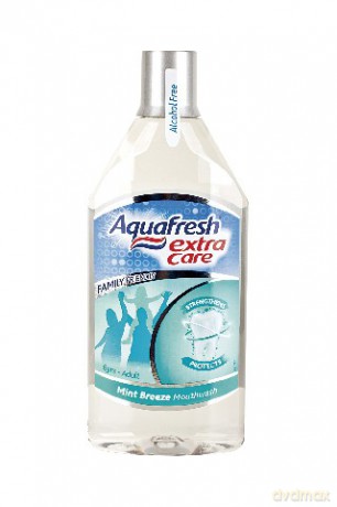 GSK Aquafresh Płyn do ust Extra Care Mint Breeze 500 ml