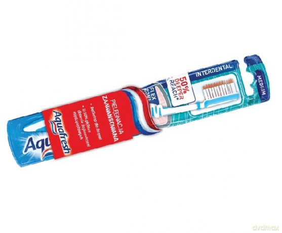 GSK Aquafresh Szczoteczka Interdental Medium
