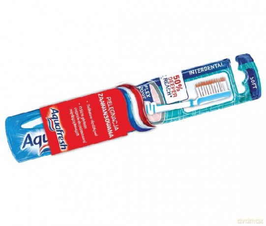 GSK Aquafresh Szczoteczka Interdental Soft