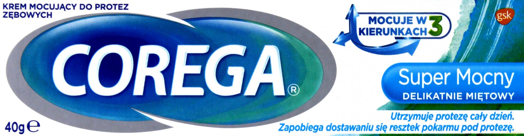 GSK Corega Krem mocujący Super Mocny