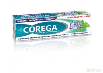 GSK Corega Krem mocujący Świeży Oddech Zestaw 9 + 3
