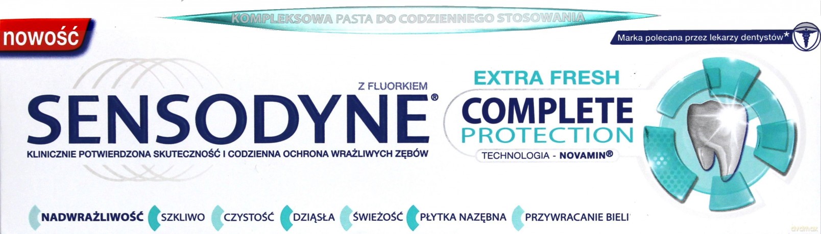 GSK Sensodyne Pasta do zębów Complete Protection Extra Fresh 75 ml
