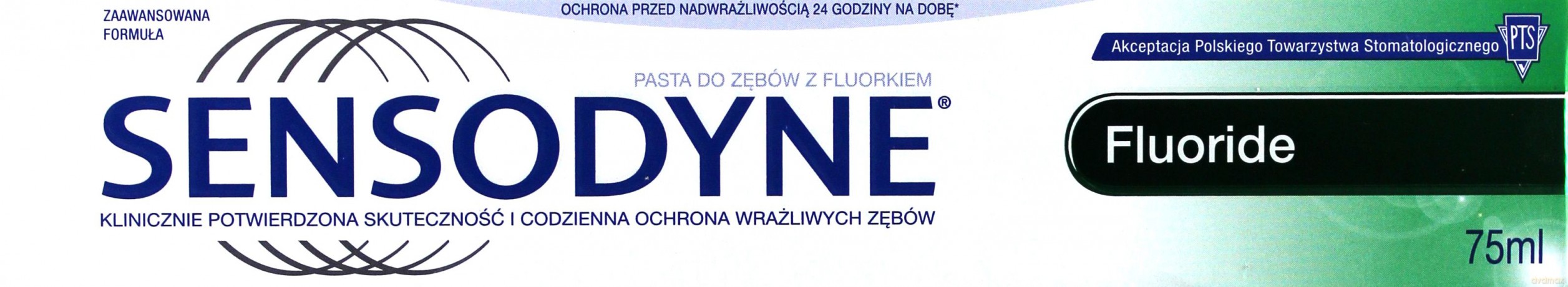 GSK Sensodyne Pasta do zębów Fluoride 75 ml